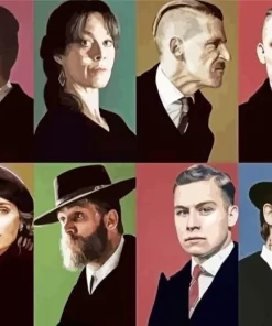 Peaky Blinders Serie Characters Diamond Paintings