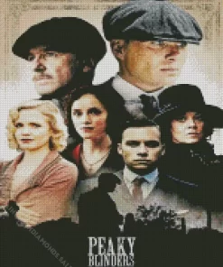 Peaky Blinders Serie Characters Poster Diamond Dotz