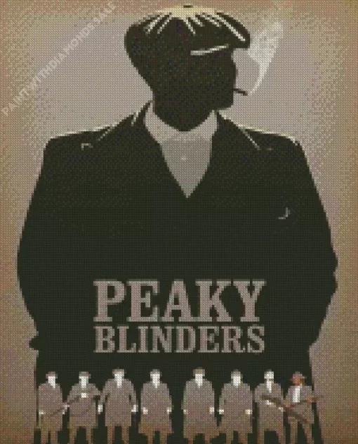 Peaky Blinders Tommy Poster Diamond Dotz