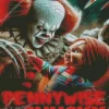 Pennywise and chucky Diamond Dotz