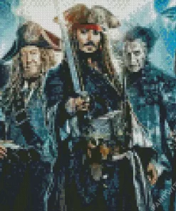 Pirates Of The Caribbean 5 Diamond Painting