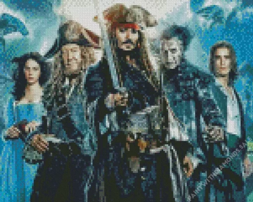 Pirates Of The Caribbean 5 Diamond Painting