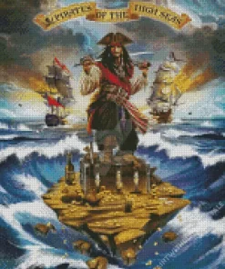 Pirates Of The Caribbean Art Diamond Painting