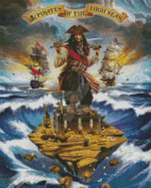 Pirates Of The Caribbean Art Diamond Painting