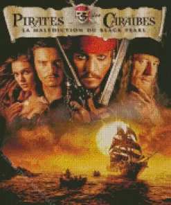 Pirates Of The Caribbean Johnny Depp Diamond Painting