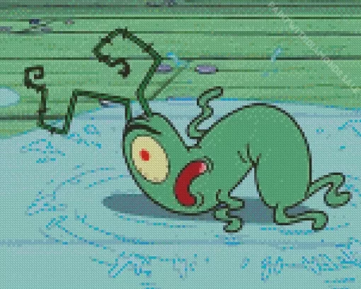 Plankton SpongeBob SquarePants Diamond Painting