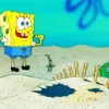 Plankton And SpongeBob Diamond Painting