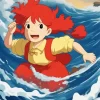 Ponyo Character Diamond Paints