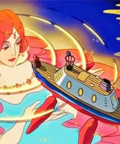 Ponyo Granmamare Character Diamond Paints