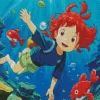 Ponyo Underwater Diamond Dotz