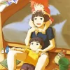 Ponyo With Sosuke And Lisa Diamond Paints