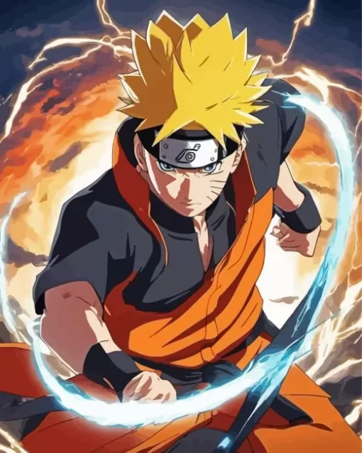 Powerful Naruto Diamond Paintings