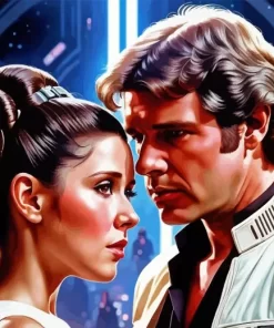 Princess Leia And Han Star Wars diamond dotz