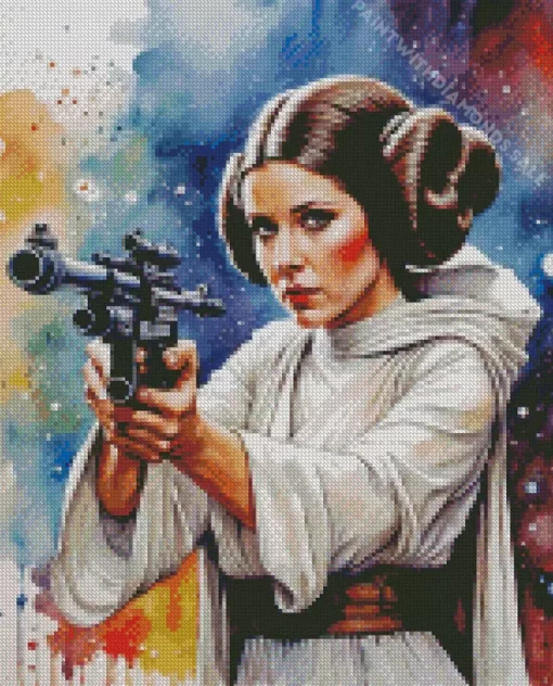 Princess Leia art diamond paints