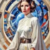 Princess Leia8 diamond paints