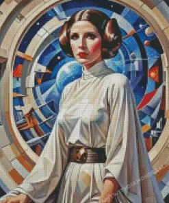 Princess Leia8 diamond paints