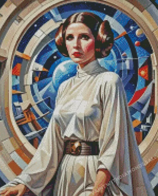 Princess Leia8 diamond paints