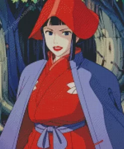 Princess Mononoke Lady Eboshi Diamond Dotz