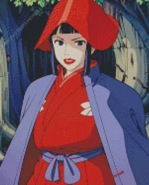 Princess Mononoke Lady Eboshi Diamond Dotz