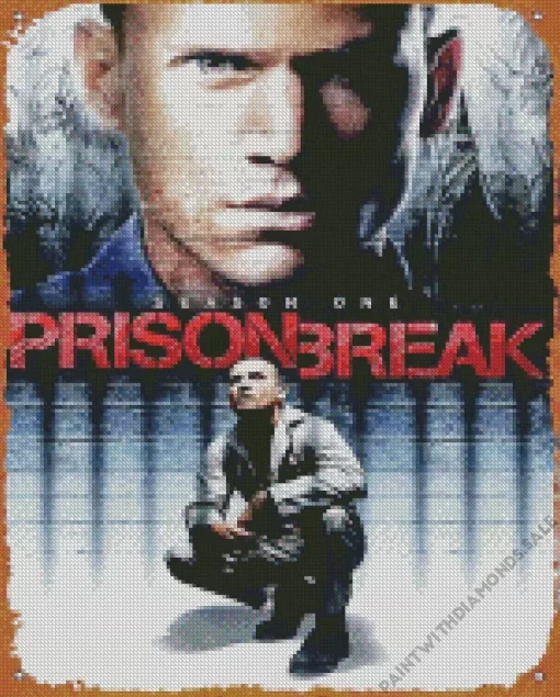 Prison Break Poster Diamond Dotz