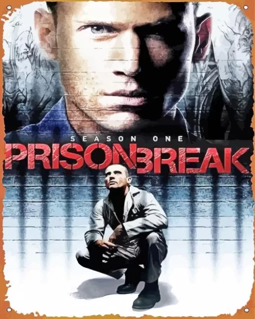 Prison Break Poster Diamond Paintings