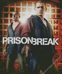 Prison Break Serie Poster Diamond Dotz