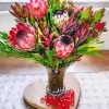 Protea Bouquet Diamond Painting