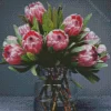 Protea In Jar Diamond Painting