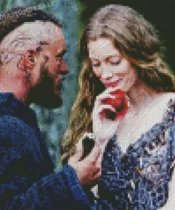 Ragnar And Aslaug Vikings diamond paints