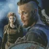 Ragnar Lothbrok And Lagertha Vikings diamond paints