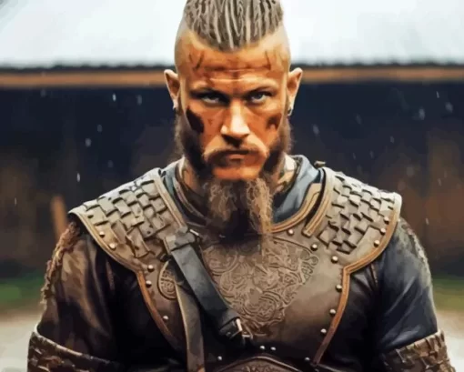 Ragnar Lothbrok Vikings Character diamond dotz