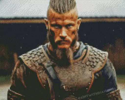 Ragnar Lothbrok Vikings Character diamond paints