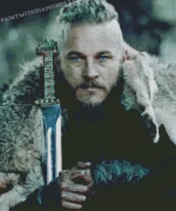 Ragnar Lothbrok diamond paints