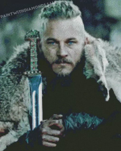 Ragnar Lothbrok diamond paints