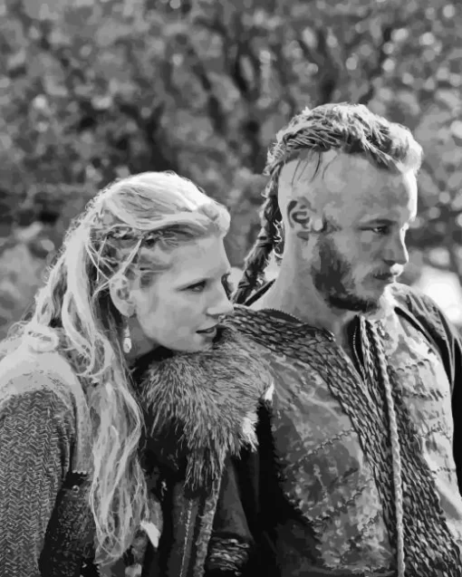 Ragnar and lagertha diamond dotz