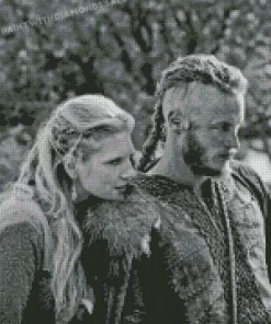 Ragnar and lagertha diamond paints