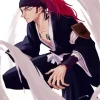 Renji Abarai Blach Character Diamond Paintings