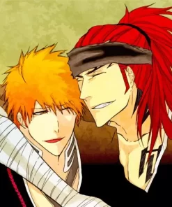 Renji Abarai and ichigo friends Diamond Paintings