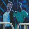 Robert Downey JR and Don Cheadle Diamond Painting