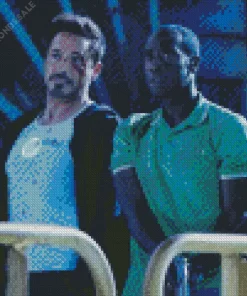 Robert Downey JR and Don Cheadle Diamond Painting