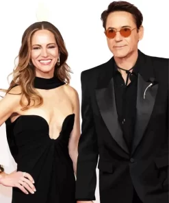 Robert Downey And His Wife Diamond Painting