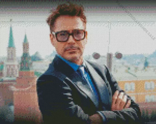 Robert Downey Jr Celebrity Diamond Painting