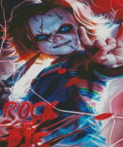 Rock Or Die Chucky Diamond Dotz