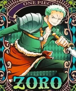 Rorona Zoro One Piece Diamond Paintings