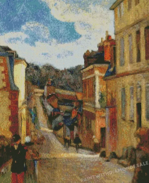 Rue Jouvenet A Rouen Diamond Paintings