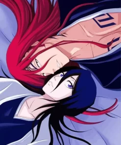 Rukia And Renji Abarai Bleach Diamond Paintings