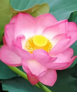 Sacred Lotus Flower Diamond Painting