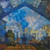 The Saint Lazare Station Diamond Paintings