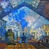 The Saint Lazare Station Diamond Paintings