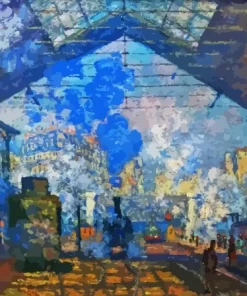 The Saint Lazare Station Diamond Paintings